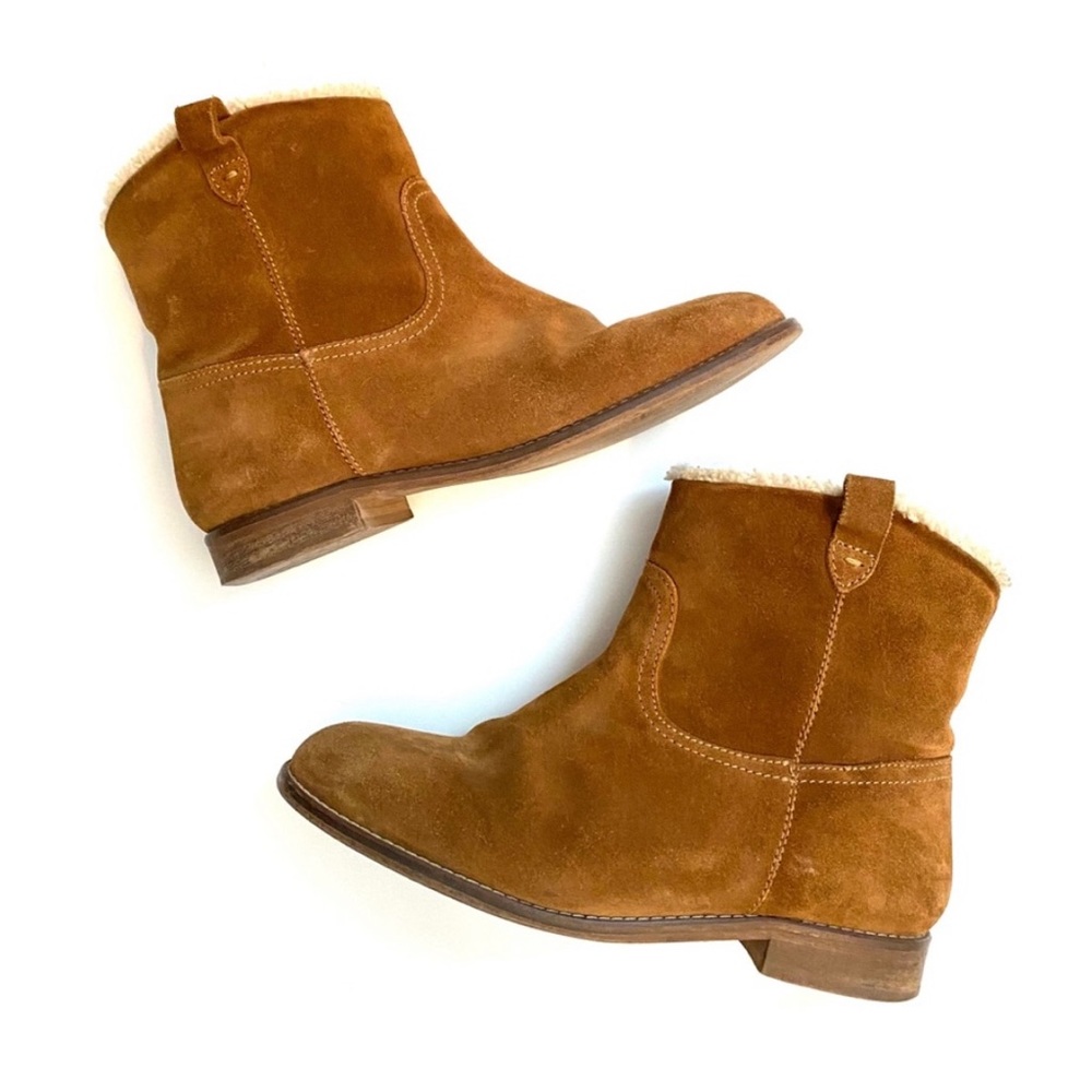 Madewell Otis Boot in Shearling